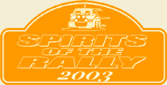 Spirits of Rally 2003 LOGO